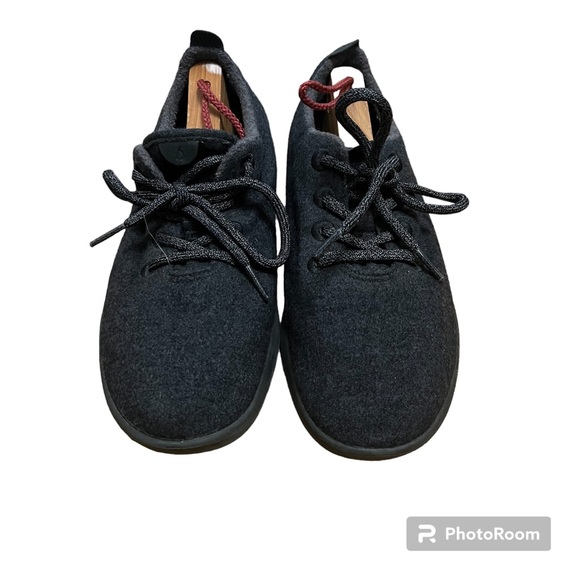 Allbirds Sneakers Women Sz 9 Wool Runners Black/Gray - Picture 3 of 5